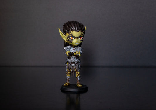 Lae'Zel as Chibi figurine