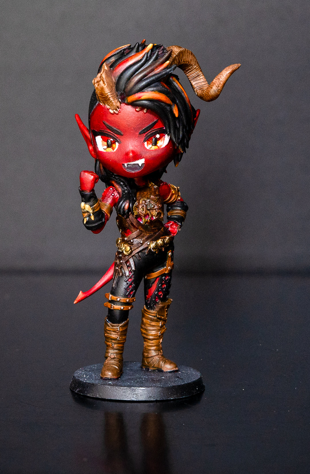 Karlach as Chibi figurine