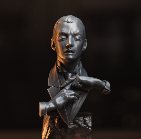 Tie a Tie (Academic Study Bust)